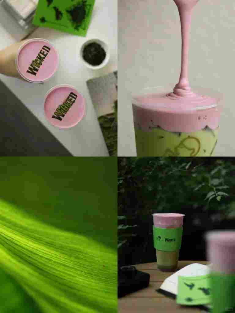 喜茶x《WICKED》联名限定，网友喊话“国内也该上新了！(图2)