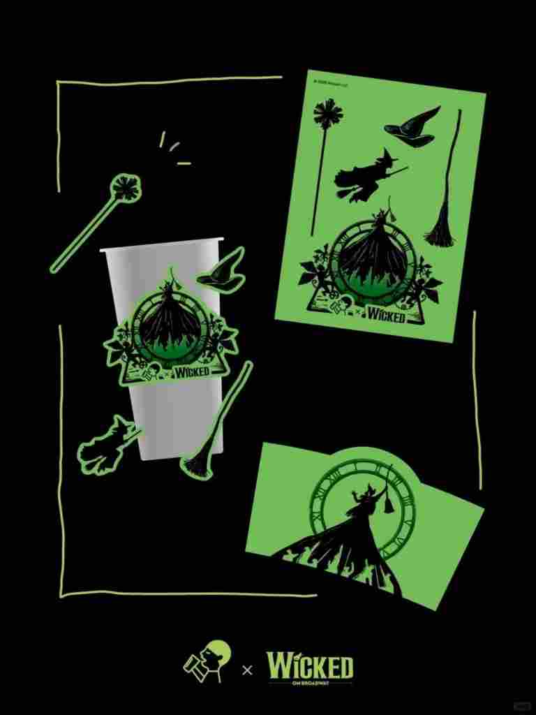 喜茶x《WICKED》联名限定，网友喊话“国内也该上新了！(图3)