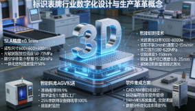 标识标牌行业数字化设计与生产革新(图1)