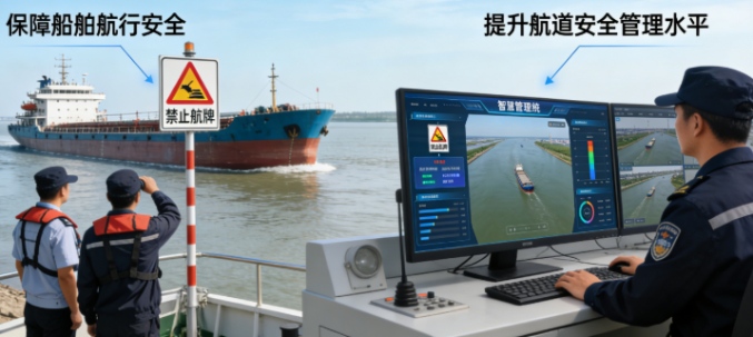 震惊!140公里航道警示标牌全面升级,长江航道安全保护再放大招!(图3) 震惊!140公里航道警示标牌全面升级,长江航道安全保护再放大招!(图3)