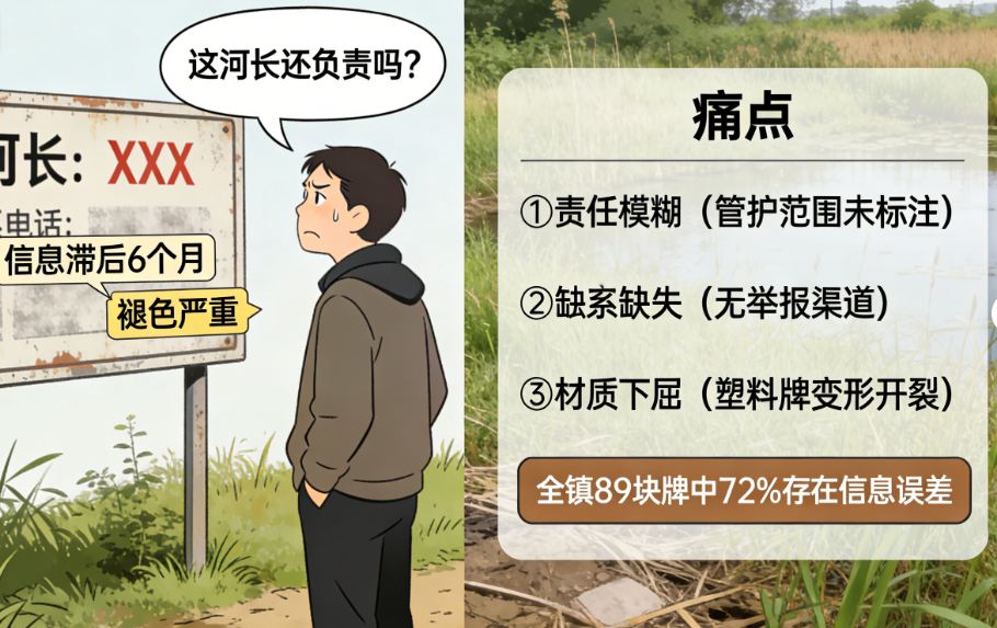 官方认证！芜湖一乡镇连换89块“责任牌”，河湖管理启用“智慧互动”新模式(图1)