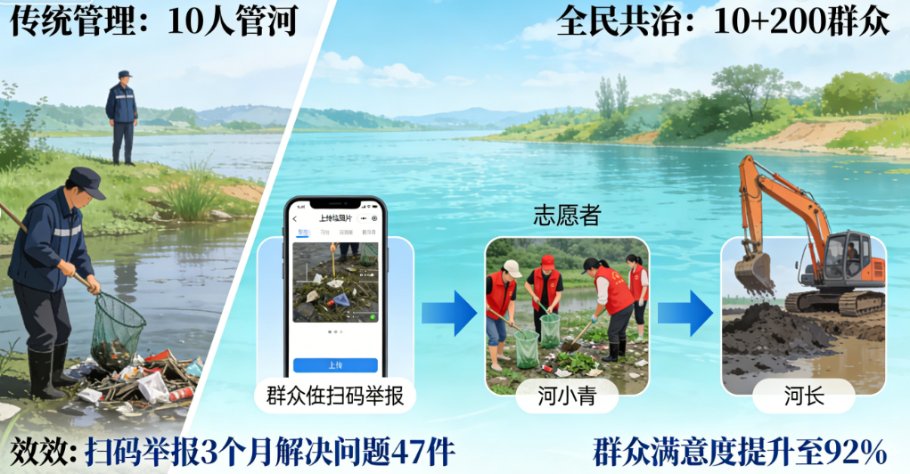 官方认证！芜湖一乡镇连换89块“责任牌”，河湖管理启用“智慧互动”新模式(图3)