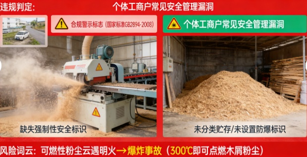 安全警示标志缺失,罚款1万元!这家全屋定制厂因粉尘爆炸隐患被查处(图2) 安全警示标志缺失,罚款1万元!这家全屋定制厂因粉尘爆炸隐患被查处(图2)